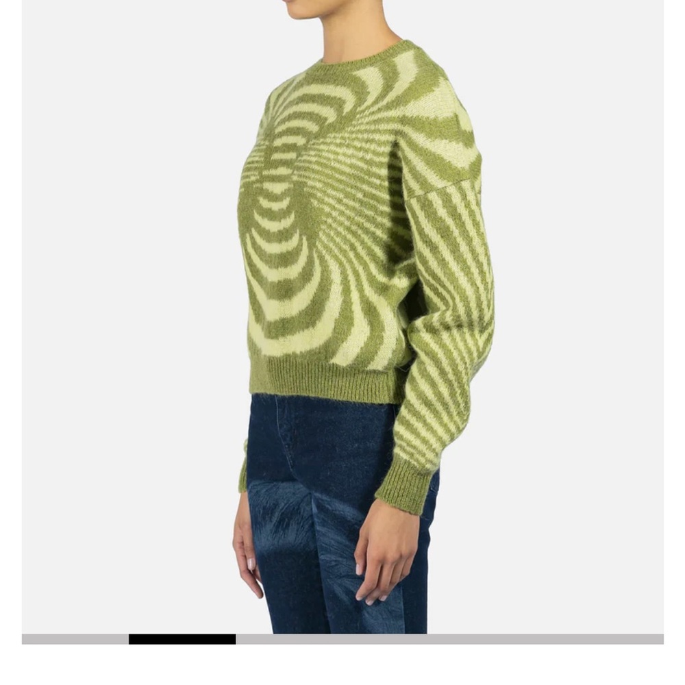 Paloma Wool Matrix Sweater in Medium Green - Picture 4 of 6